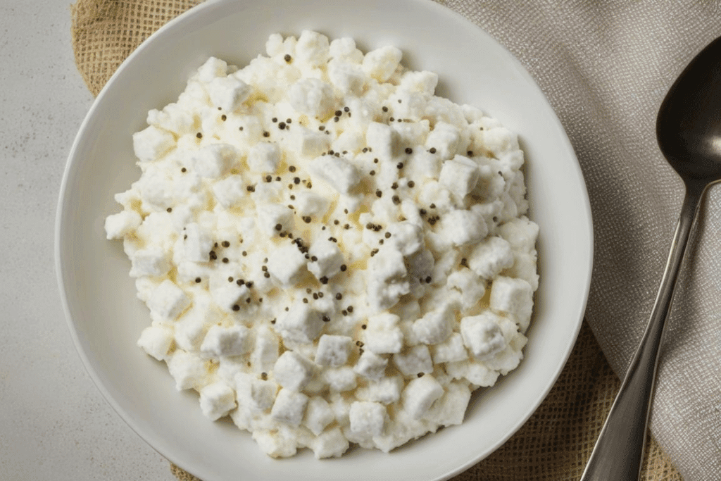 What is the most popular way to eat cottage cheese?
