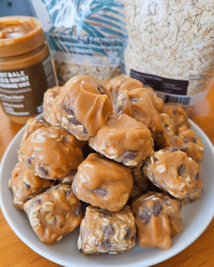 no-bake after school snack bites for kids