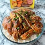 Easy Crock Pot Teriyaki Chicken recipe! Flavorful and perfect for busy weeknights. Serve this Asian-inspired main course with stir-fry vegetables and fried rice for a complete meal. Get the full recipe and enjoy a delicious, stress-free dinner!