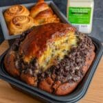 Indulge in the flavors of fall with this pumpkin cream cheese bread and muffins recipe! This easy baking recipe combines pumpkin puree, spices, and chocolate chips with a creamy cream cheese filling. Perfect for a delicious homemade treat or breakfast!