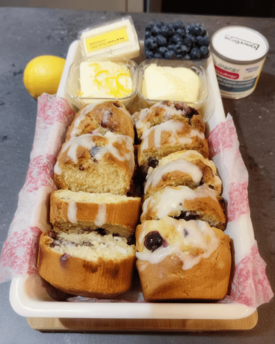 Christmas mini loaf pan treats wrapped for gifting