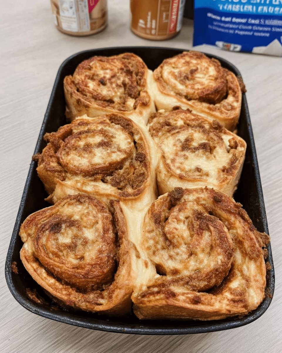 Close-up of a sourdough pumpkin cinnamon roll swirl