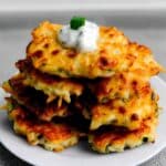 Easy zucchini recipes crispy fritters in skillet