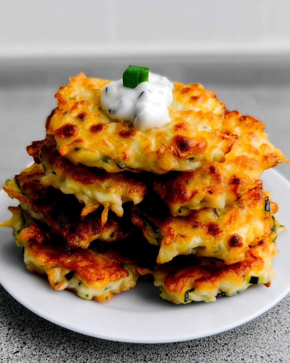 Easy zucchini recipes crispy fritters in skillet