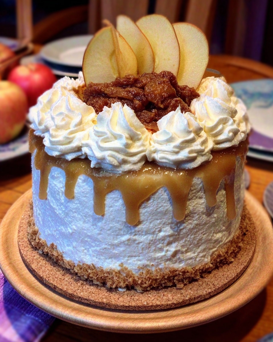 Indulge in this easy apple cider cake recipe with salted caramel buttercream! A delicious fall dessert, perfect for holiday baking. Get the recipe now!