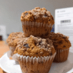 Fall dessert recipes pumpkin muffins with cinnamon sugar tops