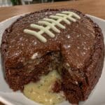 Fudgy football brownies recipe! Score big with these easy football-themed brownies, perfect for game day or a football fan's birthday. Get the recipe and make these unique football party desserts!