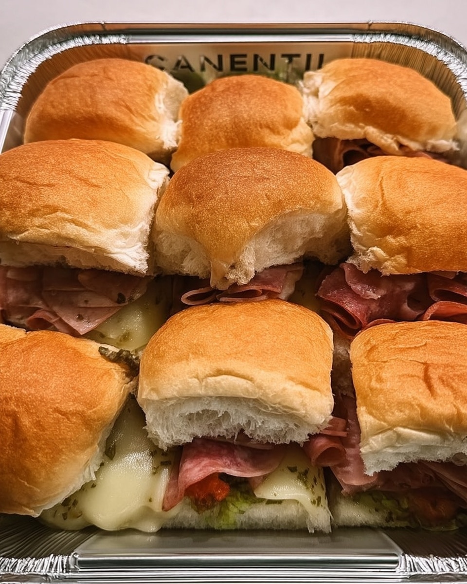 Close-up of pulled apart football snacks showing cheese stretch