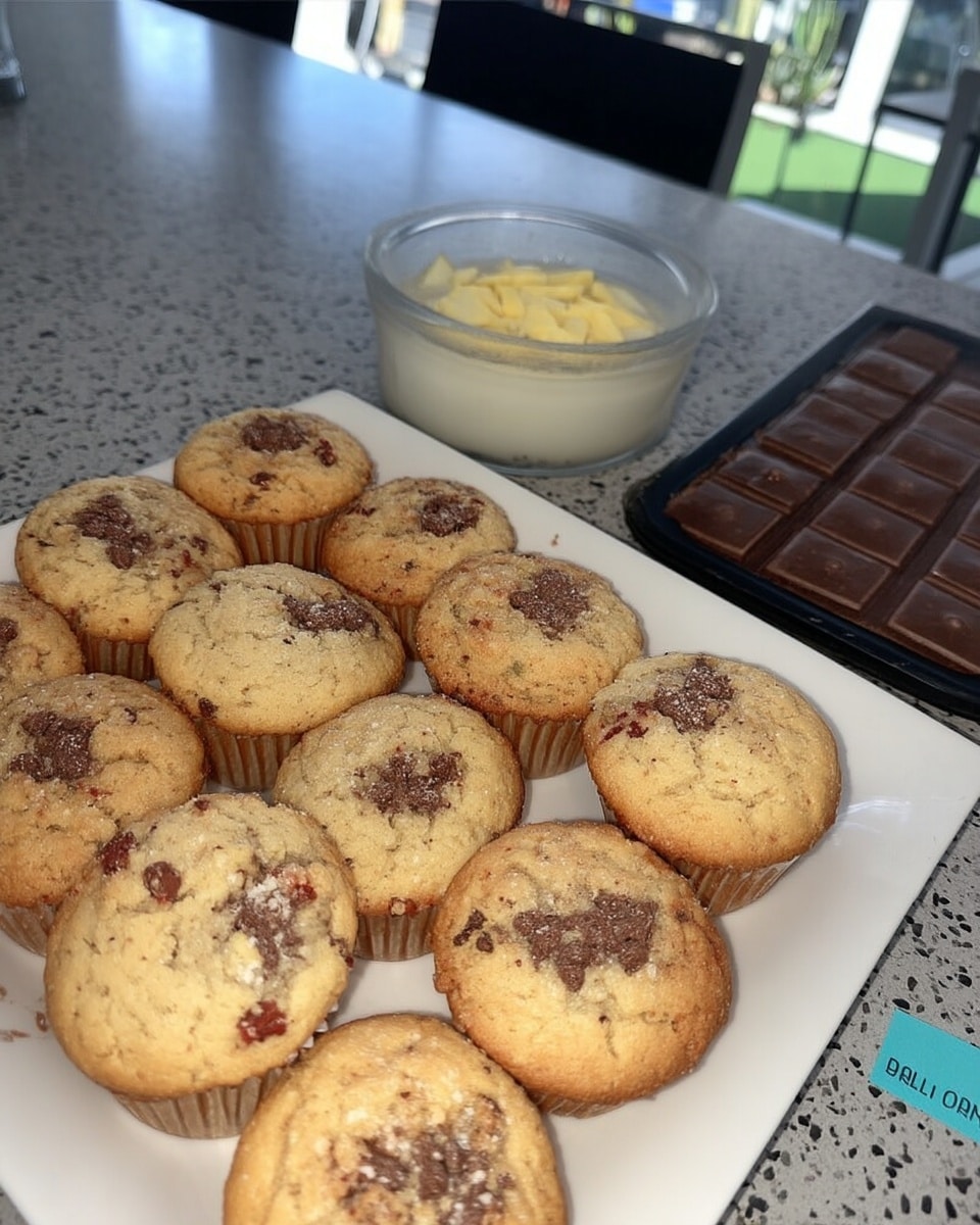 Preschool snack ideas – chocolate chip mini muffins