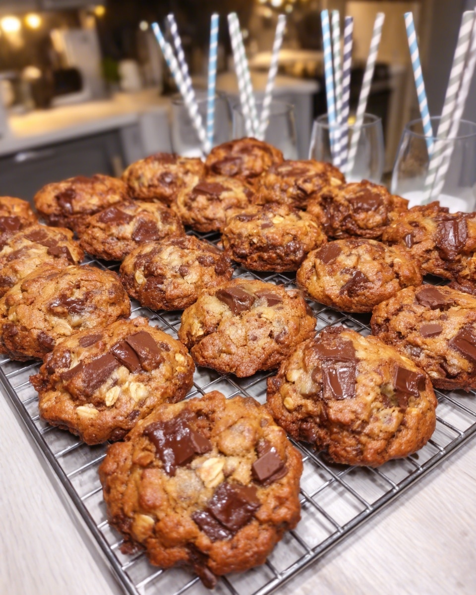 Pumpkin cookie recipe stacked on plate with autumn napkin