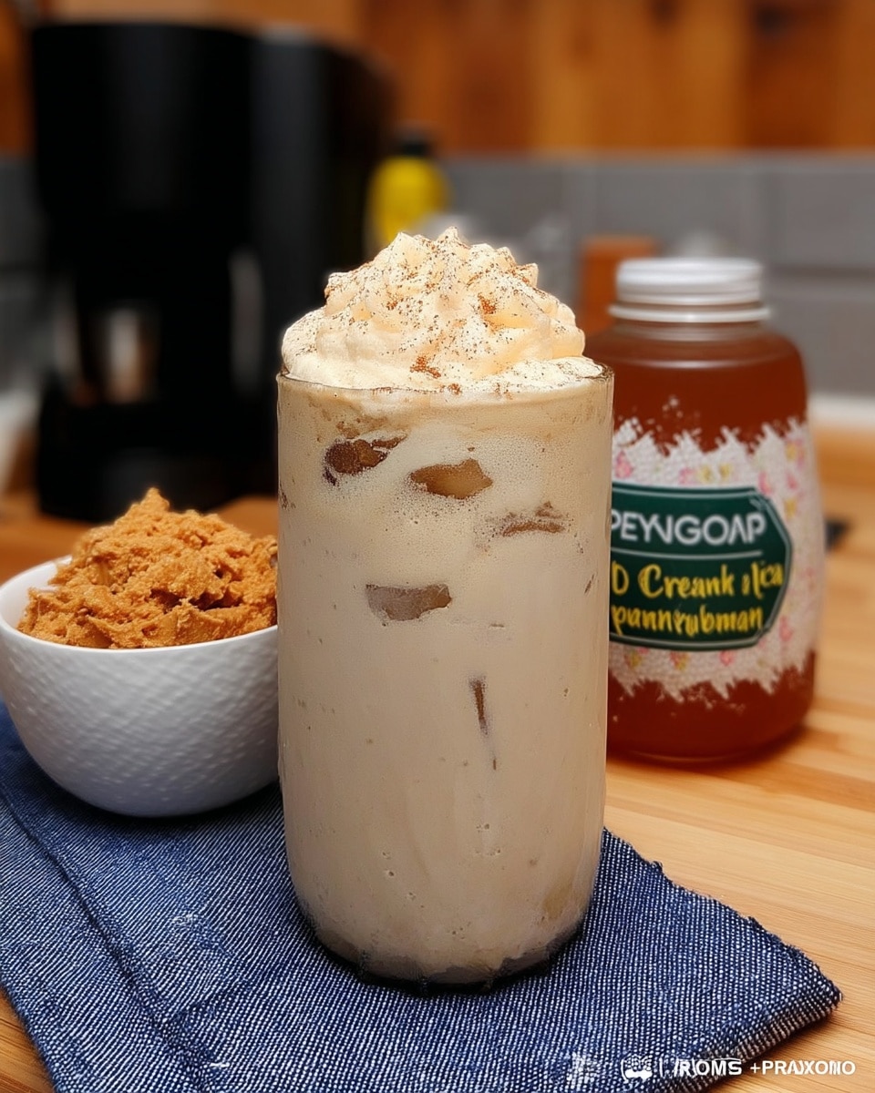Starbucks-style Iced Pumpkin Cream Chai Tea Latte at home