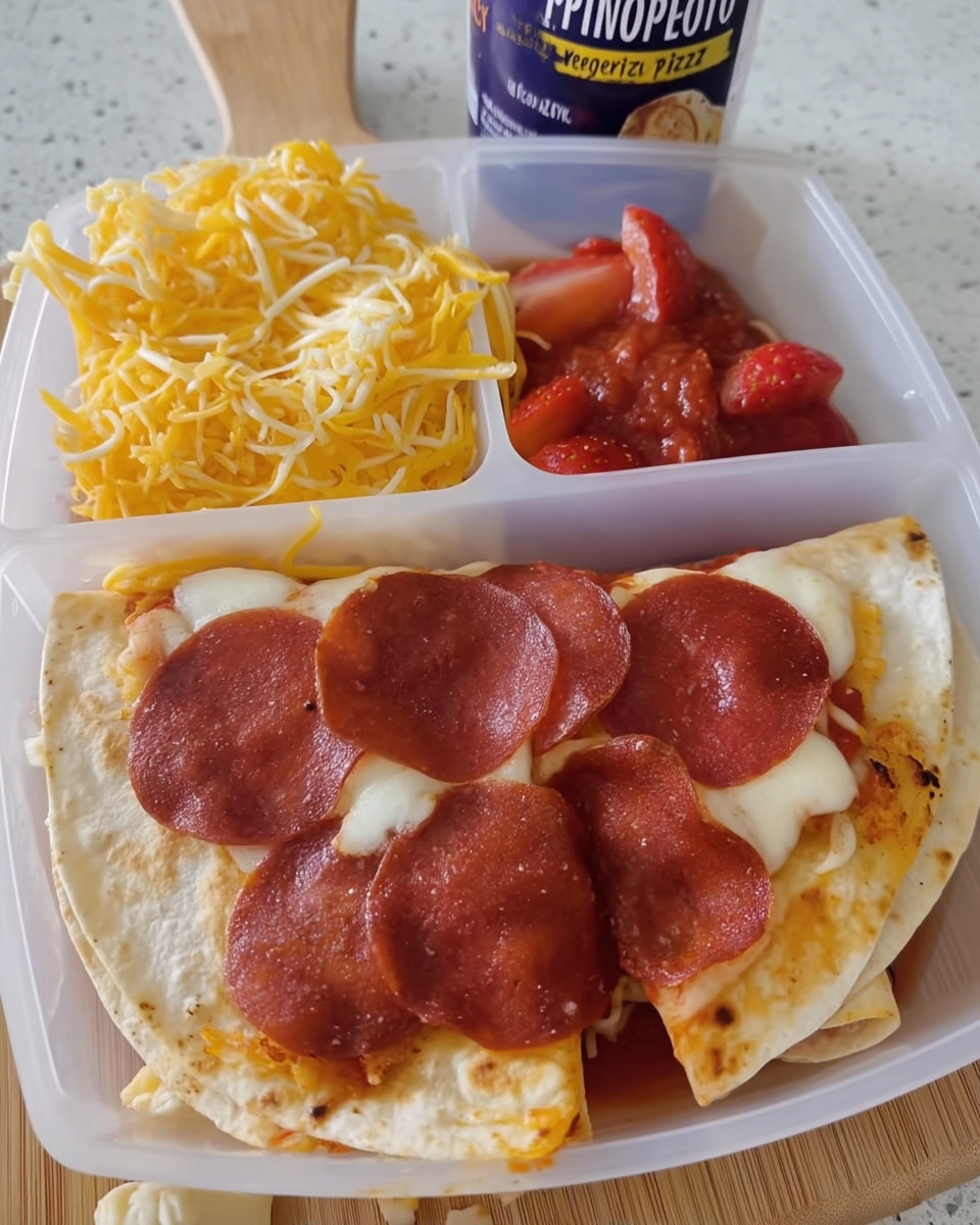 Teen lunch ideas for school – quesadilla with dipping sauce