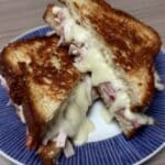 Mouthwatering turkey melt featuring cheddar, spinach, and bacon on sourdough bread. A quick and healthy sandwich recipe perfect for lunch or a light dinner. Find easy sandwich recipes and vegetarian options here!
