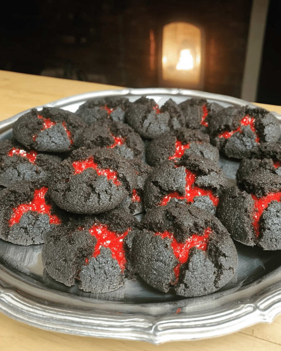 Ingredients for Brimstone Brownies arranged on a countertop.