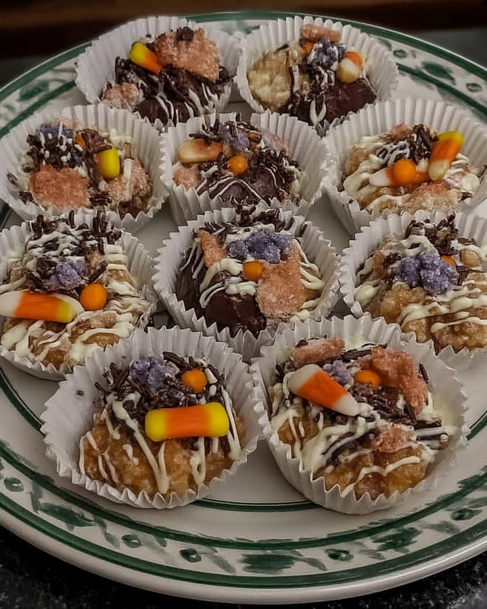 Ingredients for Candy Corn Halloween Crack Bark arranged on a table.