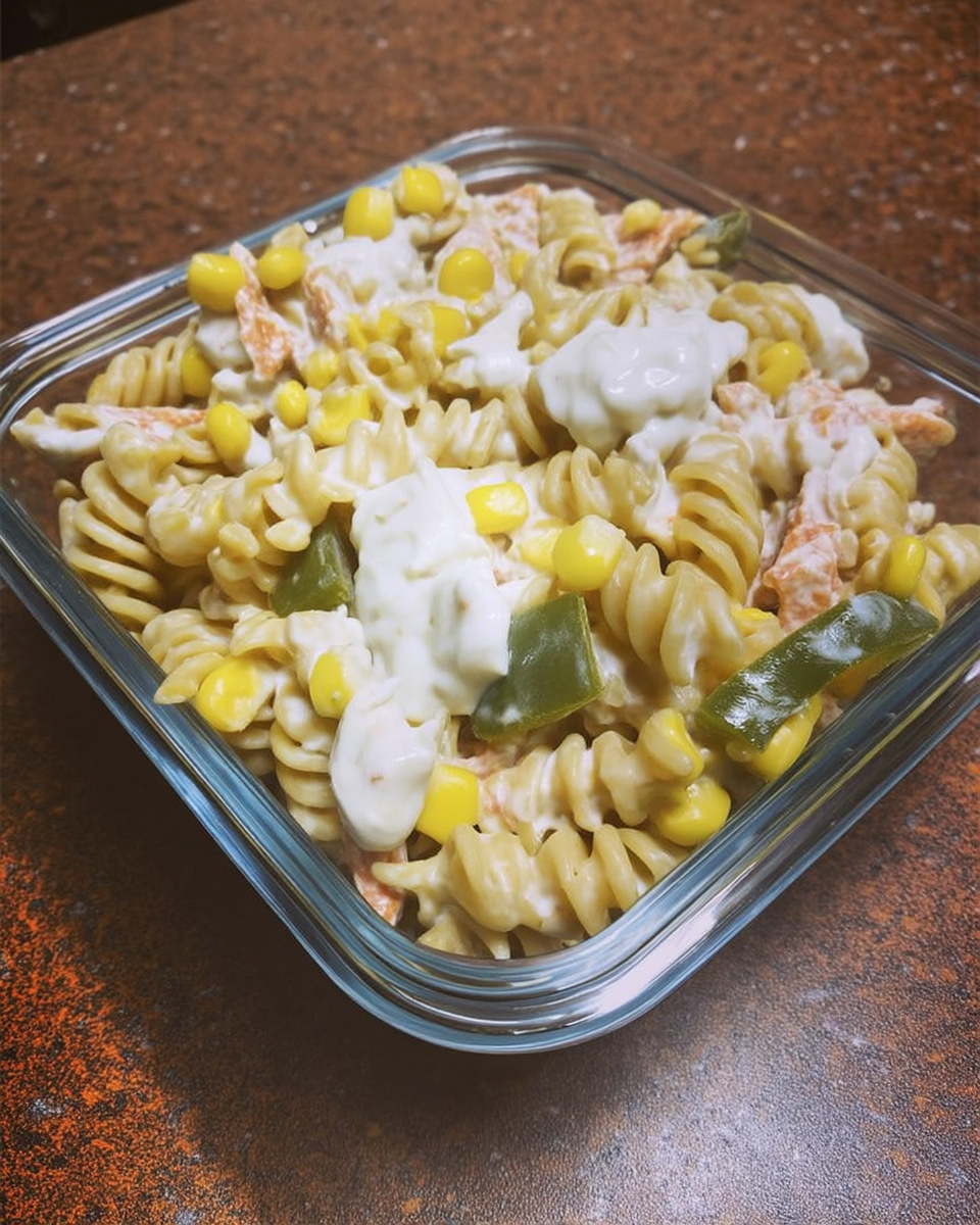 Healthy Street Corn Pasta Salad