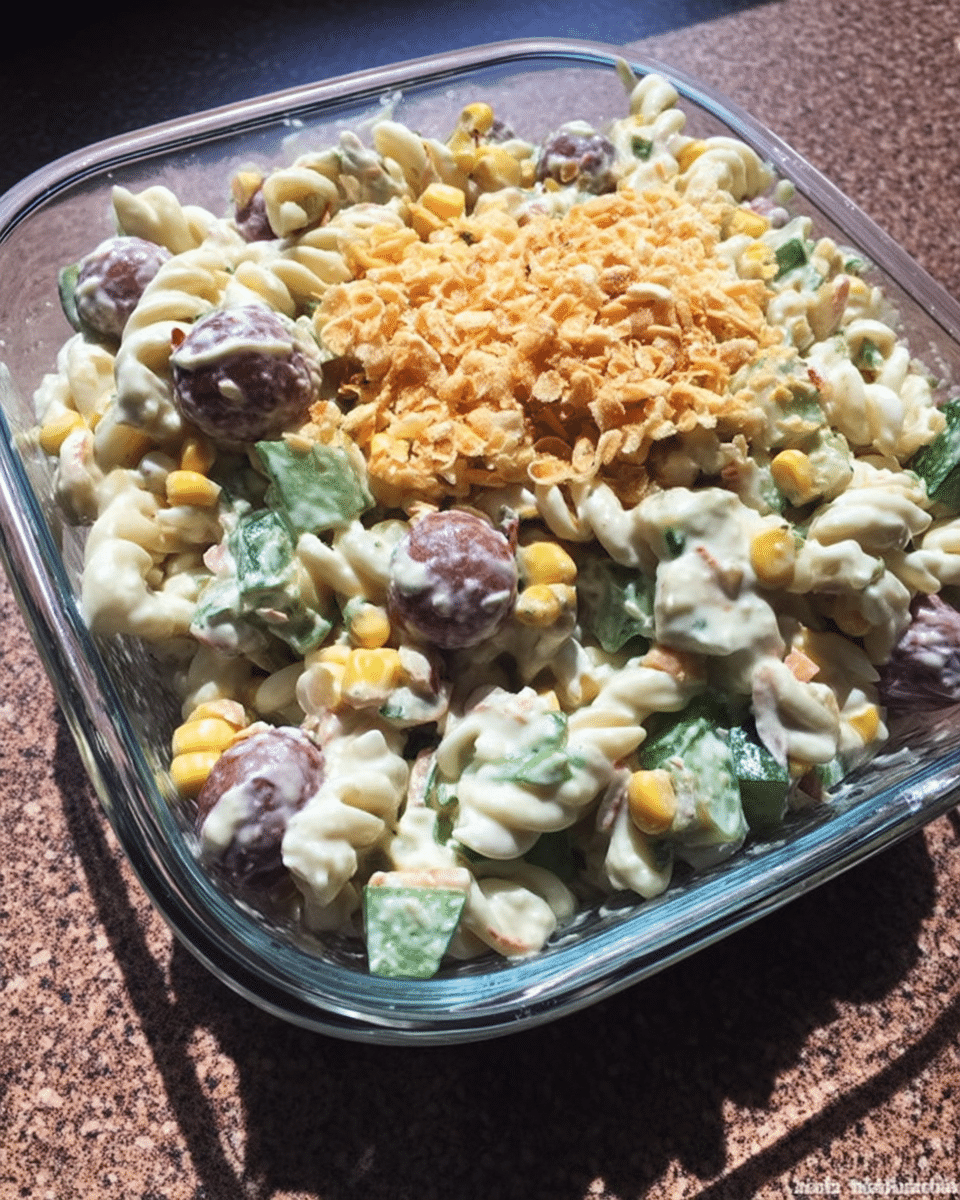 Ingredients for Healthy Street Corn Pasta Salad