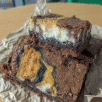 Perfectly Swirled Pumpkin Cheesecake Brownies