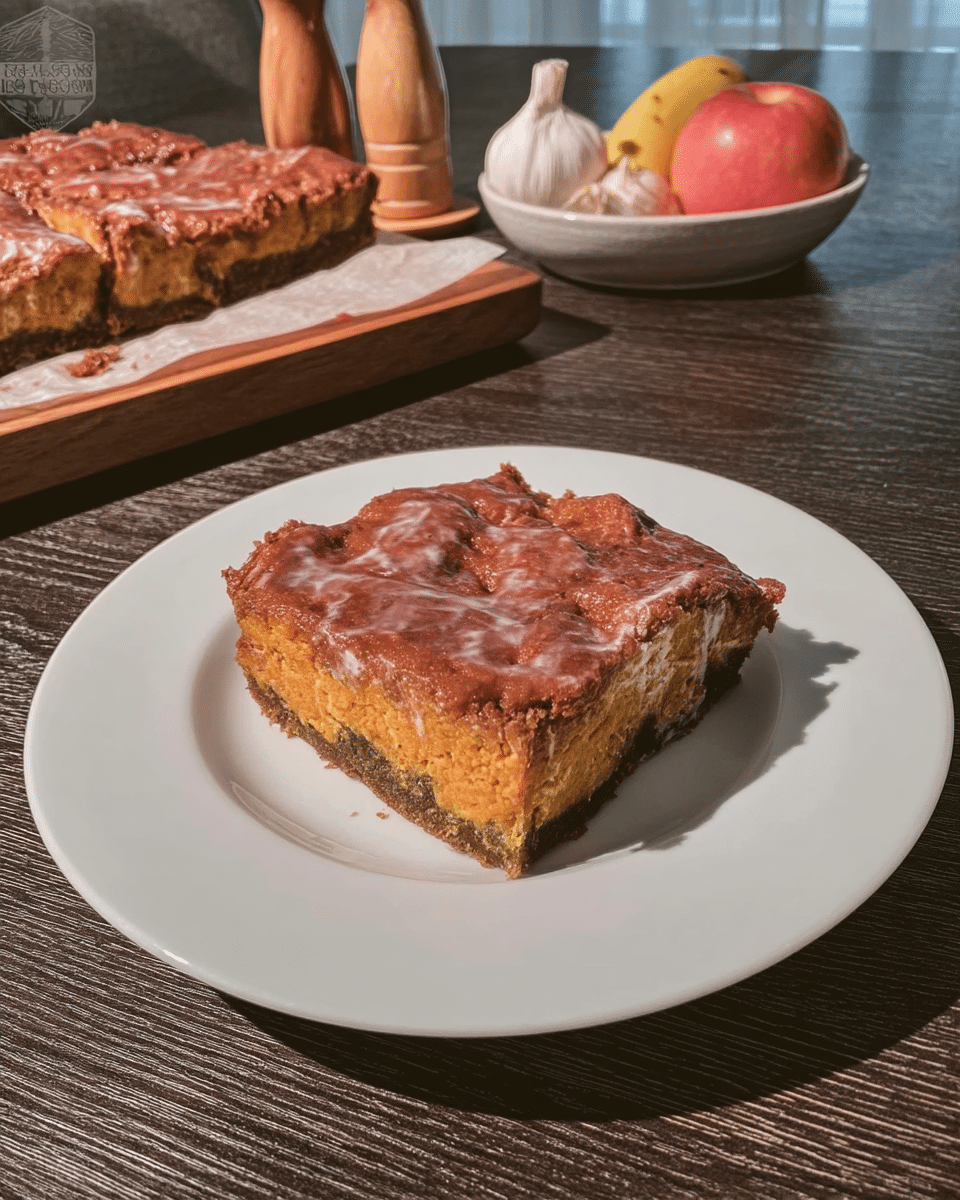 Ingredients for pumpkin coffee cake arranged on a wooden table.