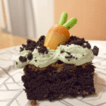 Close-up of a Pumpkin Patch Brownie Bite