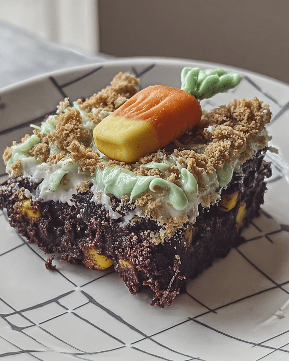 Ingredients for Pumpkin Patch Brownie Bites