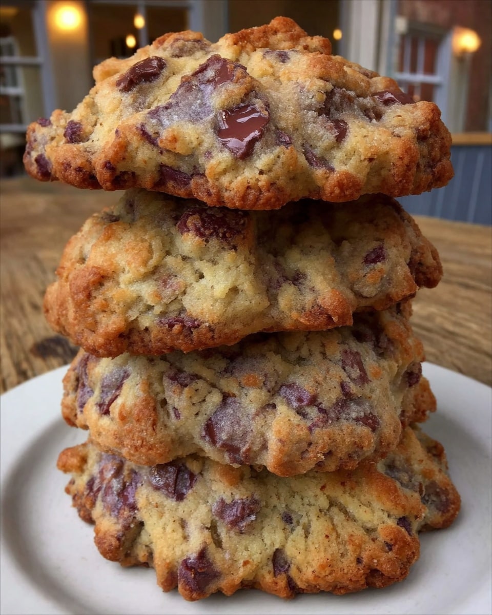 Stack of chewy pumpkin spice cookies