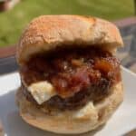 Easy French Dip Sliders: Flavorful roast beef sliders with provolone, onions, and au jus, perfect as an appetizer, lunch, or dinner! Get the irresistible recipe for these beef sliders now!