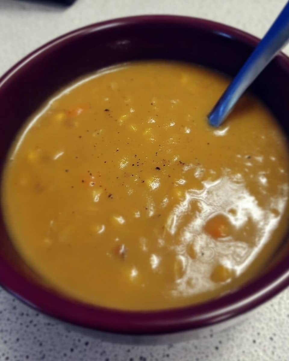 Pumpkin soup and latte with pumpkin spice syrup